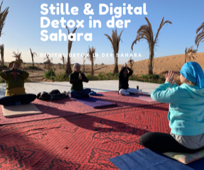 Stille & Digital Detox in der Sahara