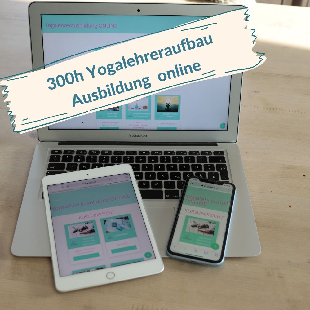 300 h Yogalehreraufbauausbildung online