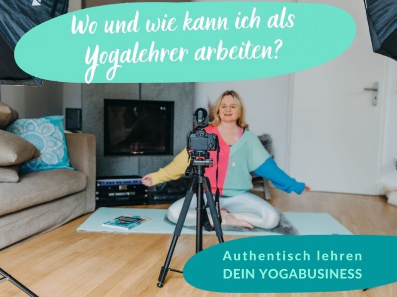Beruf Yogalehrer:in – Wo & wie kann ich arbeiten?