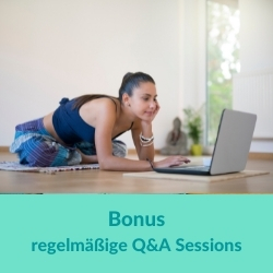Bonus - regelm. Q&A Sessions