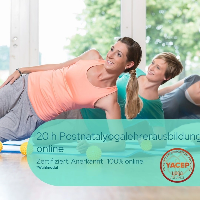 20 h Postnatalyogalehrerausbildung online