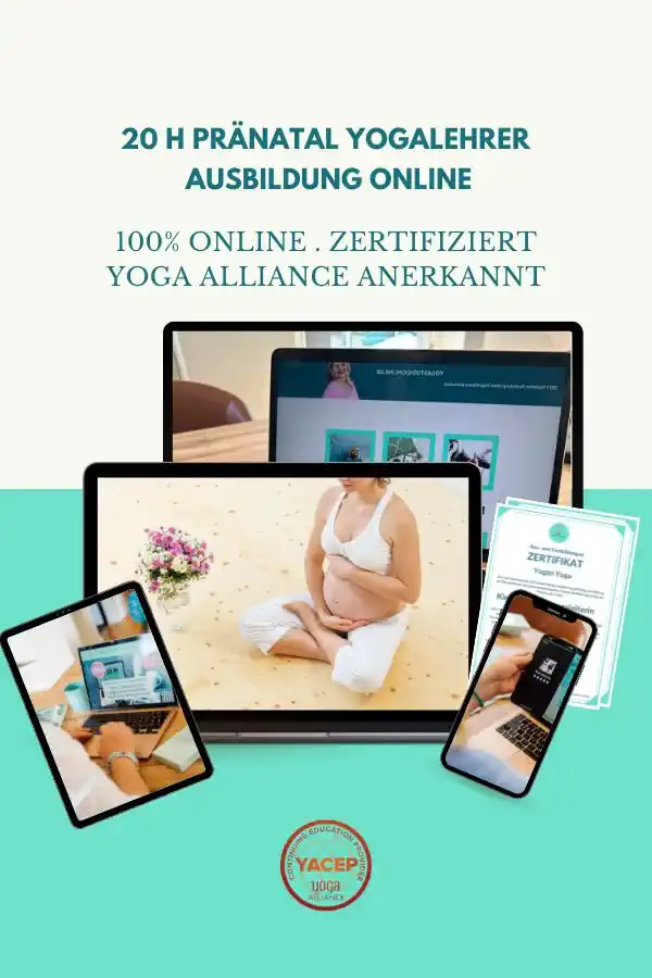 20 h Pränatal Yogalehrerausbildung online